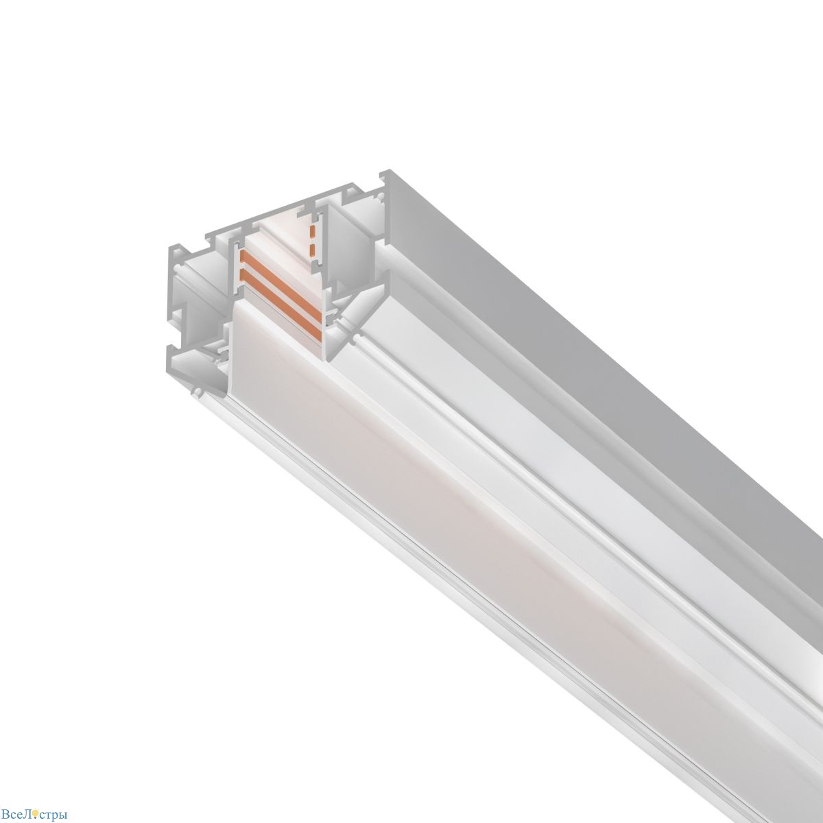 шинопровод однофазный д/натяжного потолка lightstar uno pro 509436