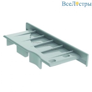 Заглушка Arlight ALU-WALL левая с отверстием 014904