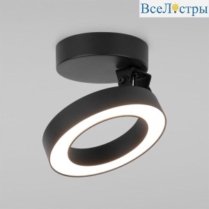 Светодиодный спот Elektrostandard Spila 25105/Led черный 4690389187544