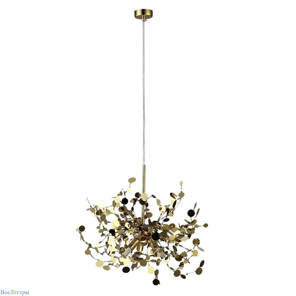 подвесной светильник crystal lux garden sp3 d400 gold