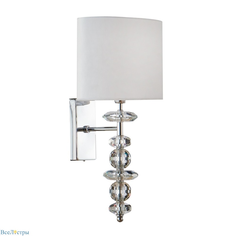 бра crystal lux armando ap1.2 chrome