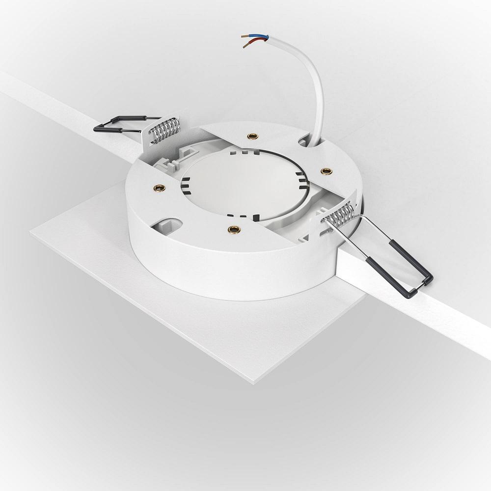 встраиваемый светильник maytoni hoop dl086-gx53-sq-wb
