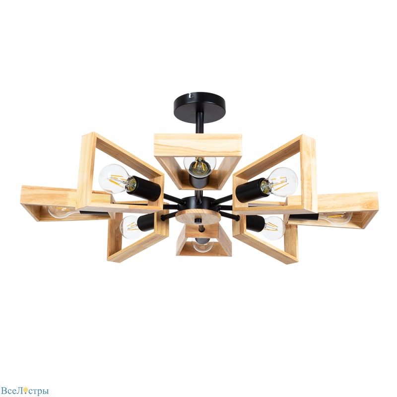 люстра на штанге arte lamp brussels a8030pl-8bk