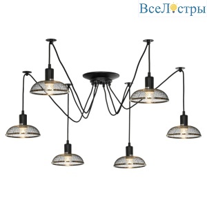 Подвесная люстра Lussole Loft Shirley LSP-8440