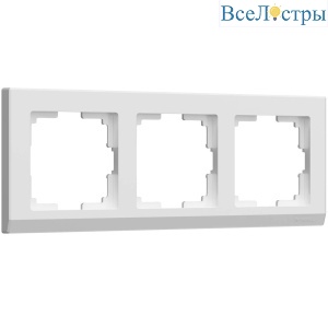 Рамка на 3 поста Werkel Stark белый W0031801 4690389161834
