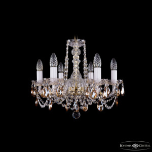 Подвесная люстра Bohemia Ivele Crystal 1402/6/160 G K721