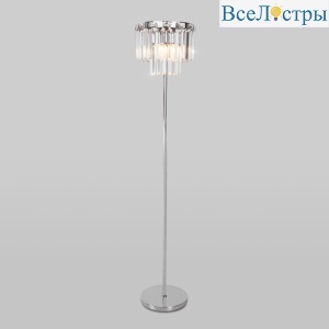 Торшер Eurosvet Elegante 01137/3 хром/прозрачный хрусталь Strotskis a060650