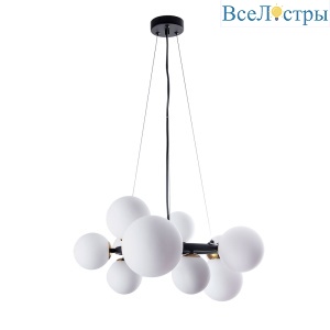 Подвесная люстра Arte Lamp Gemini A2243SP-10BK