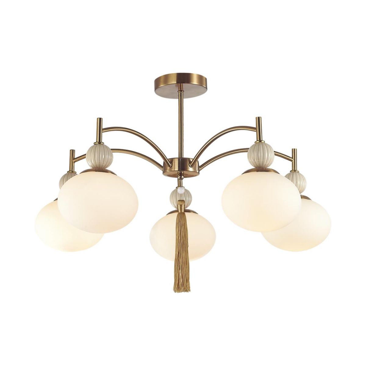 люстра на штанге lumion neoclassi gloriya 8272/5c