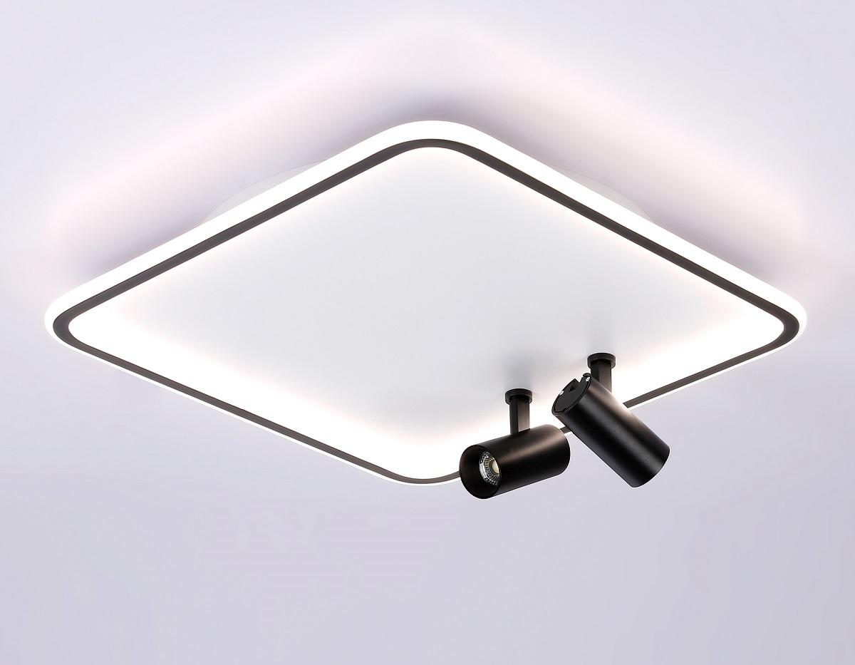 потолочный светодиодный светильник ambrella light comfort linetech fl5115