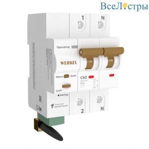 Умный автоматический выключатель Werkel 4690389194603 W1002P6301 a063127
