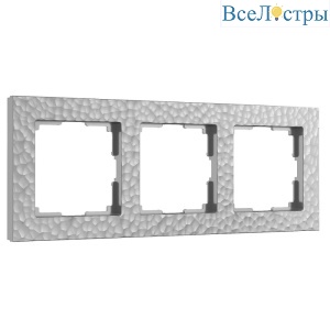 Рамка Werkel Hammer серебряный 4690389163432