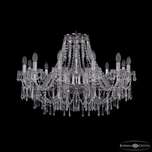 Подвесная люстра Bohemia Ivele Crystal 1403/12/300 Ni