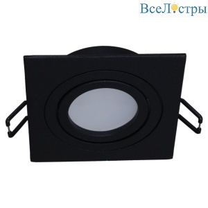 Встраиваемый светильник Reluce 16061-9.0-001LD MR16 BK