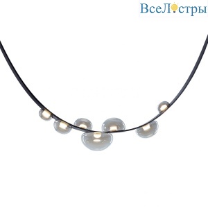 Подвесной светильник Delight Collection Dew Drops 8300P black/smoky