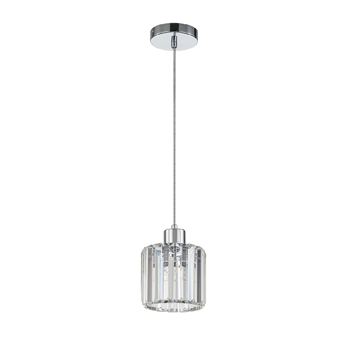 подвесной светильник escada adorn 10192/1s chrome