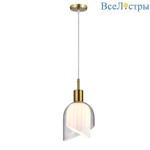 Подвесной светильник Indigo Rintocco 11074/1P Brass V000614