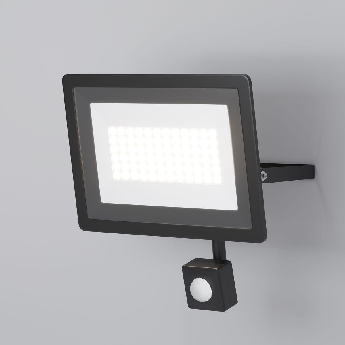 прожектор светодиодный maytoni flood 50w 6500k fl001-l50b6ksr
