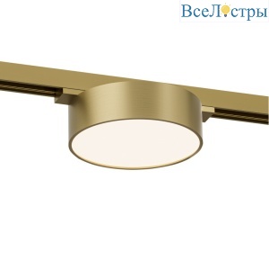 Трековый однофазный светильник Denkirs Shine flow DK5762-SB