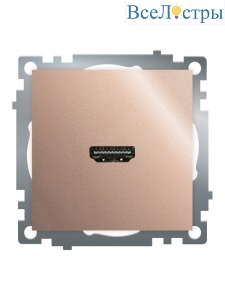 Розетка HDMI 2.1 Type A Stekker Катрин GLS00-7118-02 50063