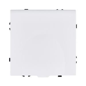 Розетка штепсельная SCHUKO 16A/250 В с крышкой, белый матовый Kollinger Eclipse EC-015WH