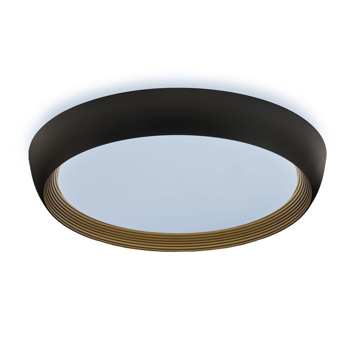 потолочный светодиодный светильник lumina deco paneli ldc 8062-48w bk