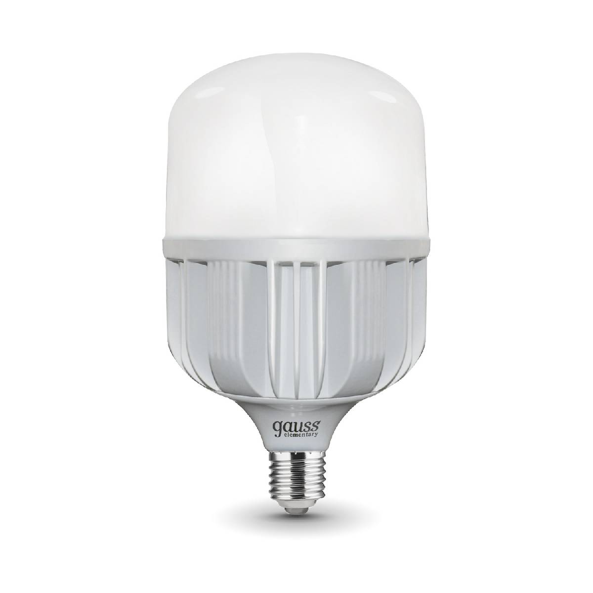 лампа светодиодная gauss e40 75w 6500k матовая 60438