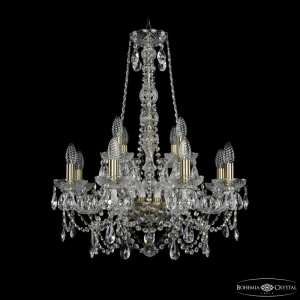 Подвесная люстра Bohemia Ivele Crystal 1411/8+4/195/h-70 Pa
