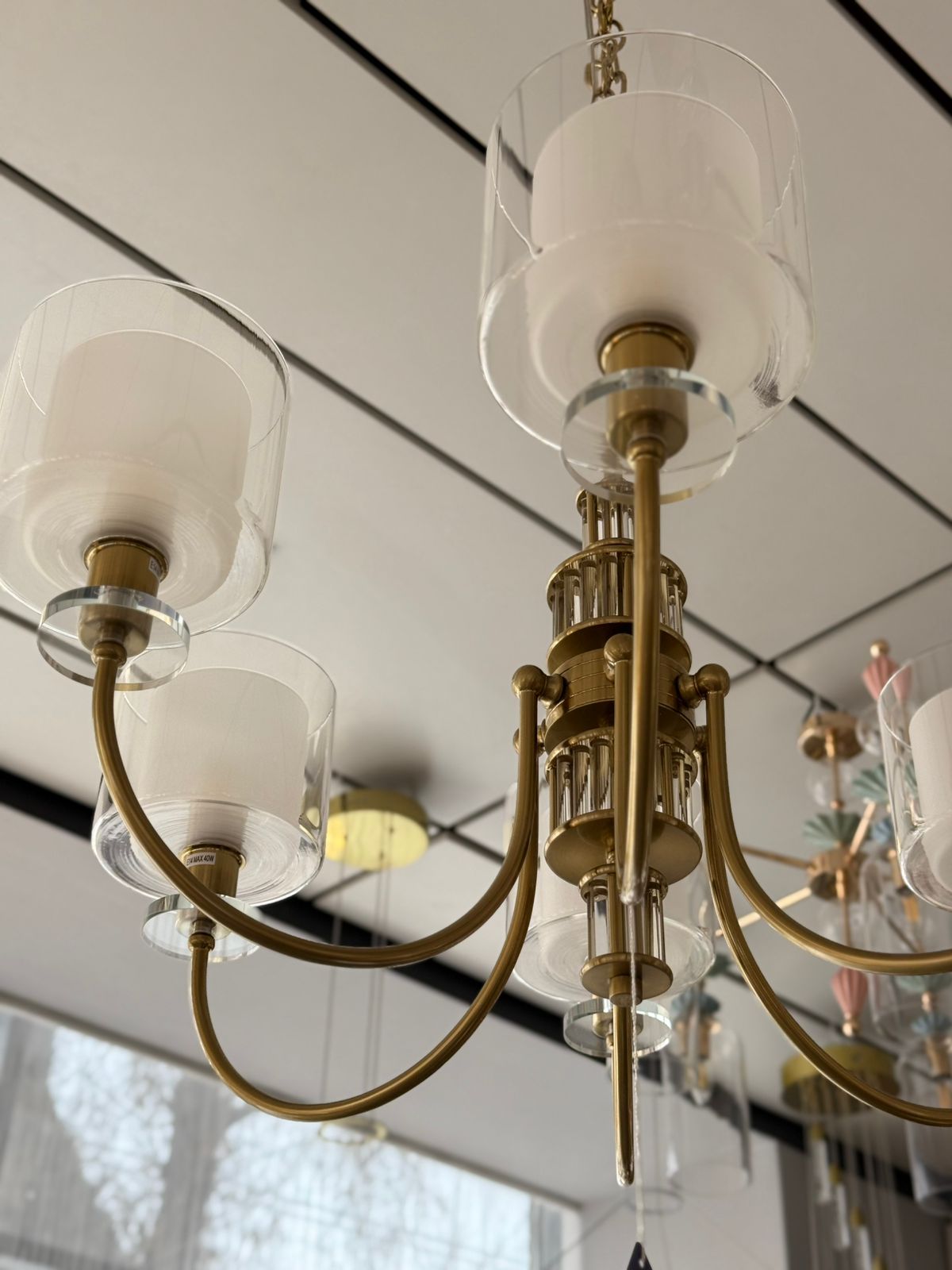 подвесная люстра odeon light saga classic 5088/6