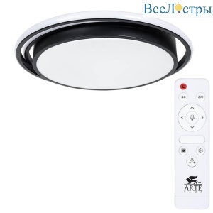 Потолочный светодиодный светильник Arte Lamp Sonny A2688PL-1BK