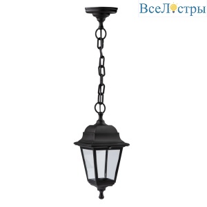 Уличный подвесной светильник ЭРА НСУ 04-60-001 черный Б0048105