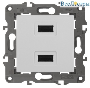Розетка USB Эра 14-4110-01 Б0034358