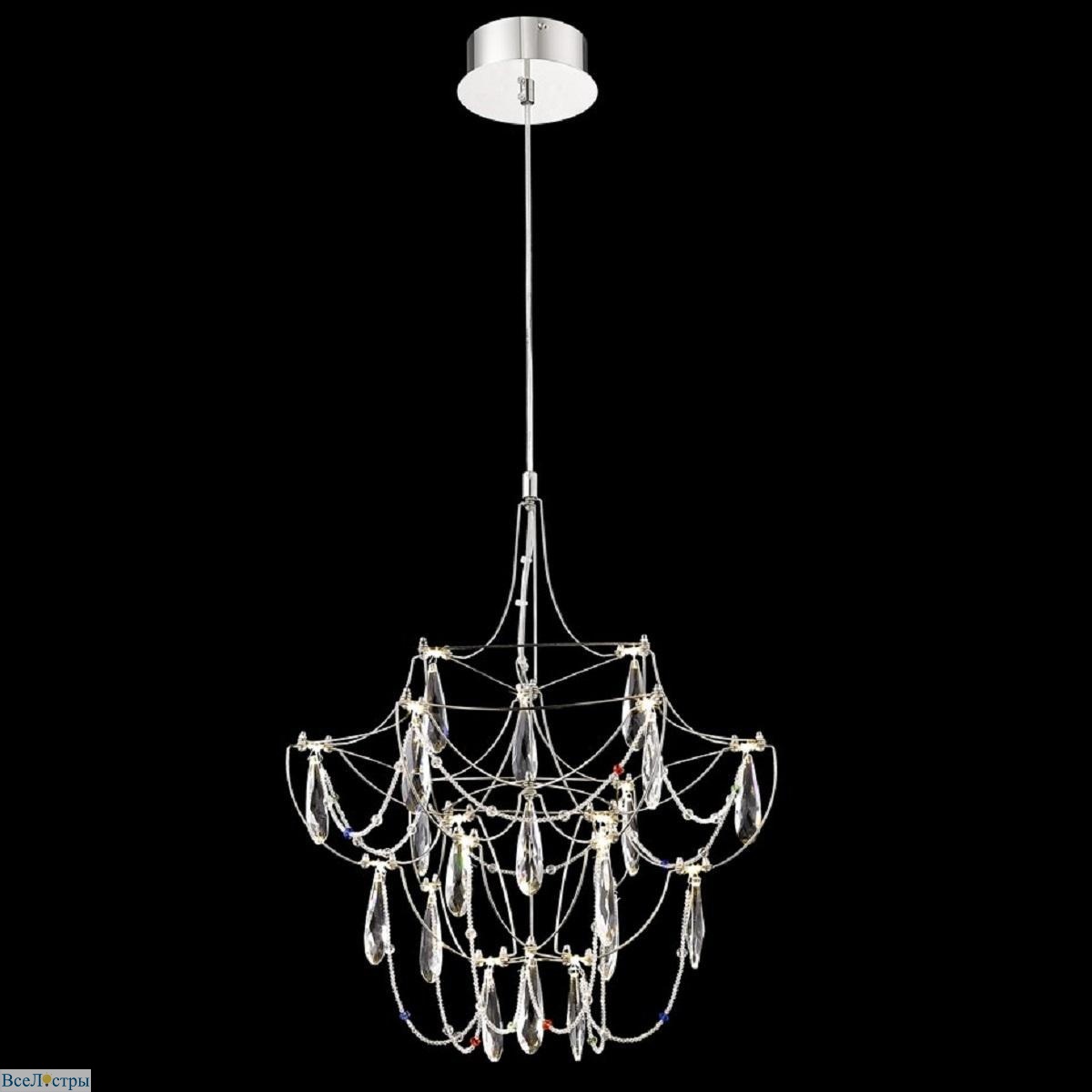 подвесная светодиодная люстра wertmark felicia we336.21.106