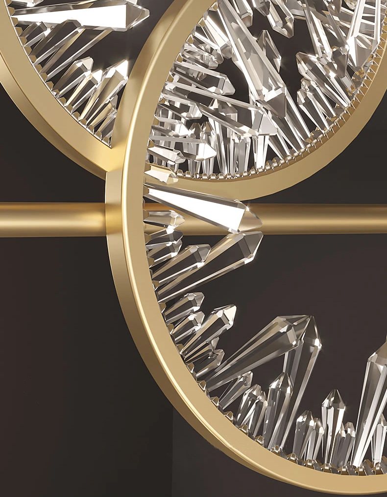 подвесная люстра delight collection xd-120b gold