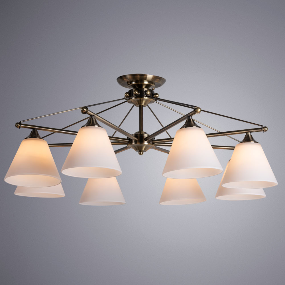 потолочная люстра arte lamp copter a3208pl-8ab