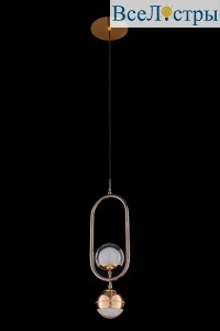 Подвесной светильник Lilith LE7709/1S Black Chrome/Gold
