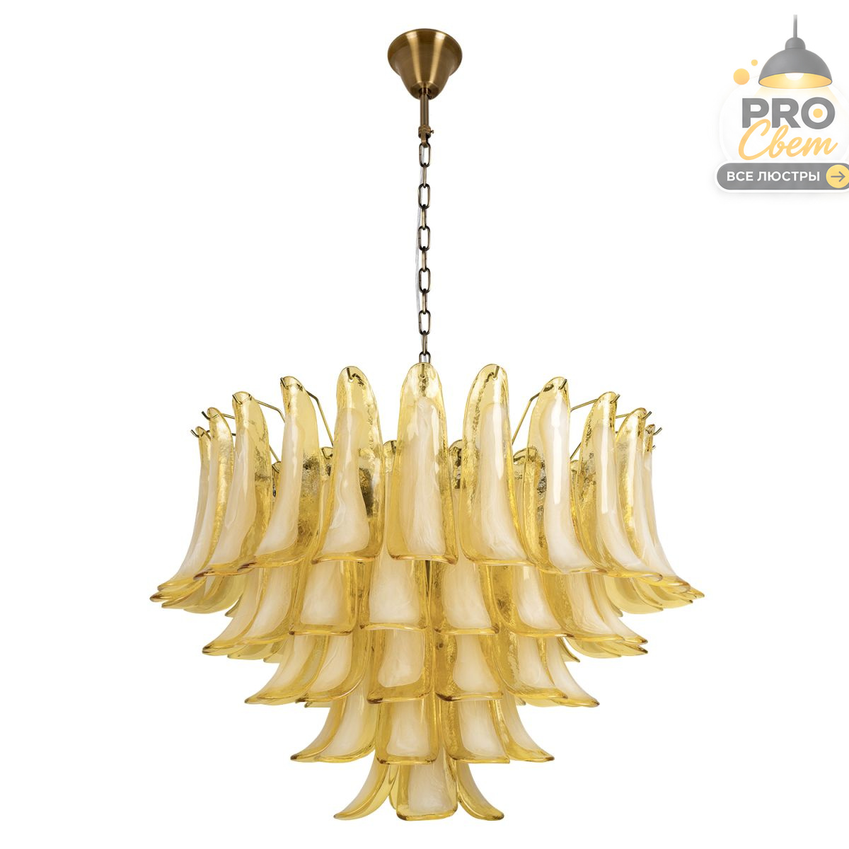 подвесная люстра loft it lilou 10600/800 champagne