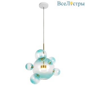 Подвесной светодиодный светильник Loft IT Bolle 2027-P6 Blue