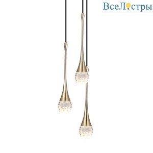 Подвесной светильник P0844-3B gold Delight Collection