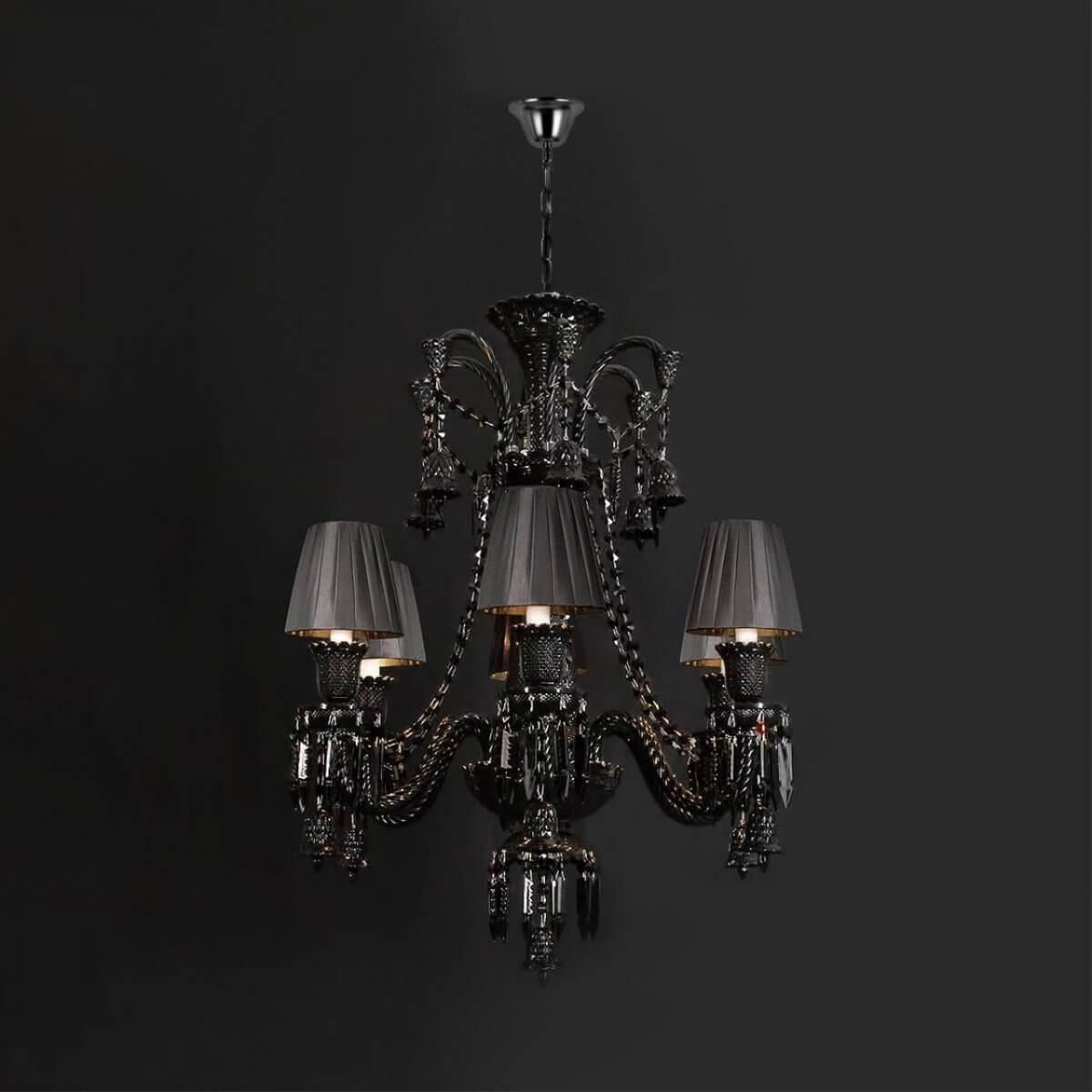 подвесная люстра loft it zenith 10210/6 black