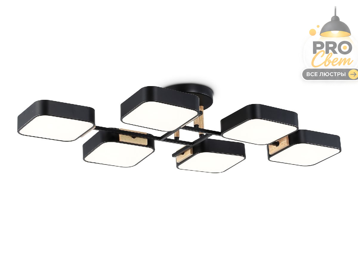 потолочная люстра ambrella light linetech comfort fl4887