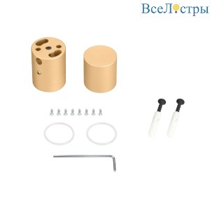 Крепление Arlight MOONLIGHT-VT-CEILING-D25 Gold 048399