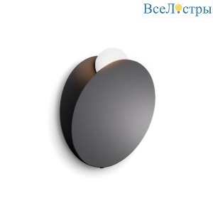 Настенный светильник Fabbian Fabbian Akoya F61 Anthracite F61D1121