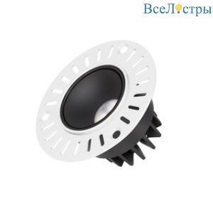 Встраиваемый светильник Arlight MS-ATLAS-TRIMLESS-R50-6W Day4000 (BK, 40deg, 230V) (IP20 Металл) 035745(1)