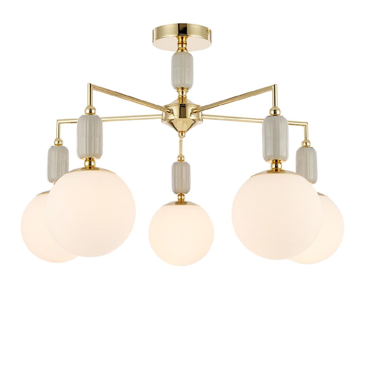 люстра на штанге lumion vivien 6580/5c