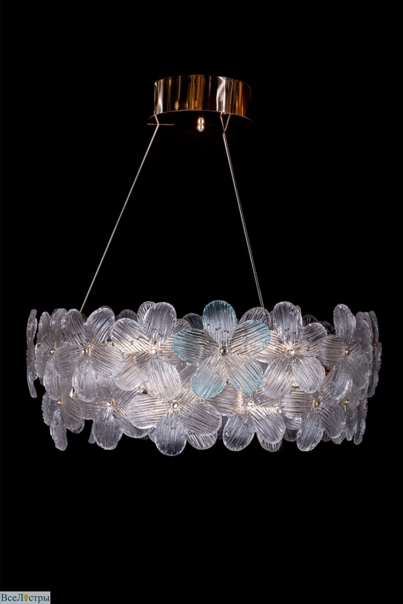 подвесная люстра fleur le6867/600 gd