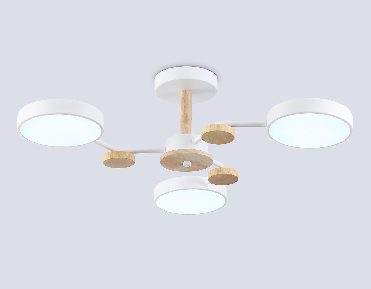 люстра на штанге ambrella light linetech comfort fl4855