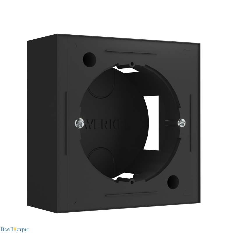 коробка для накладного монтажа werkel 4690389170850 w8000008