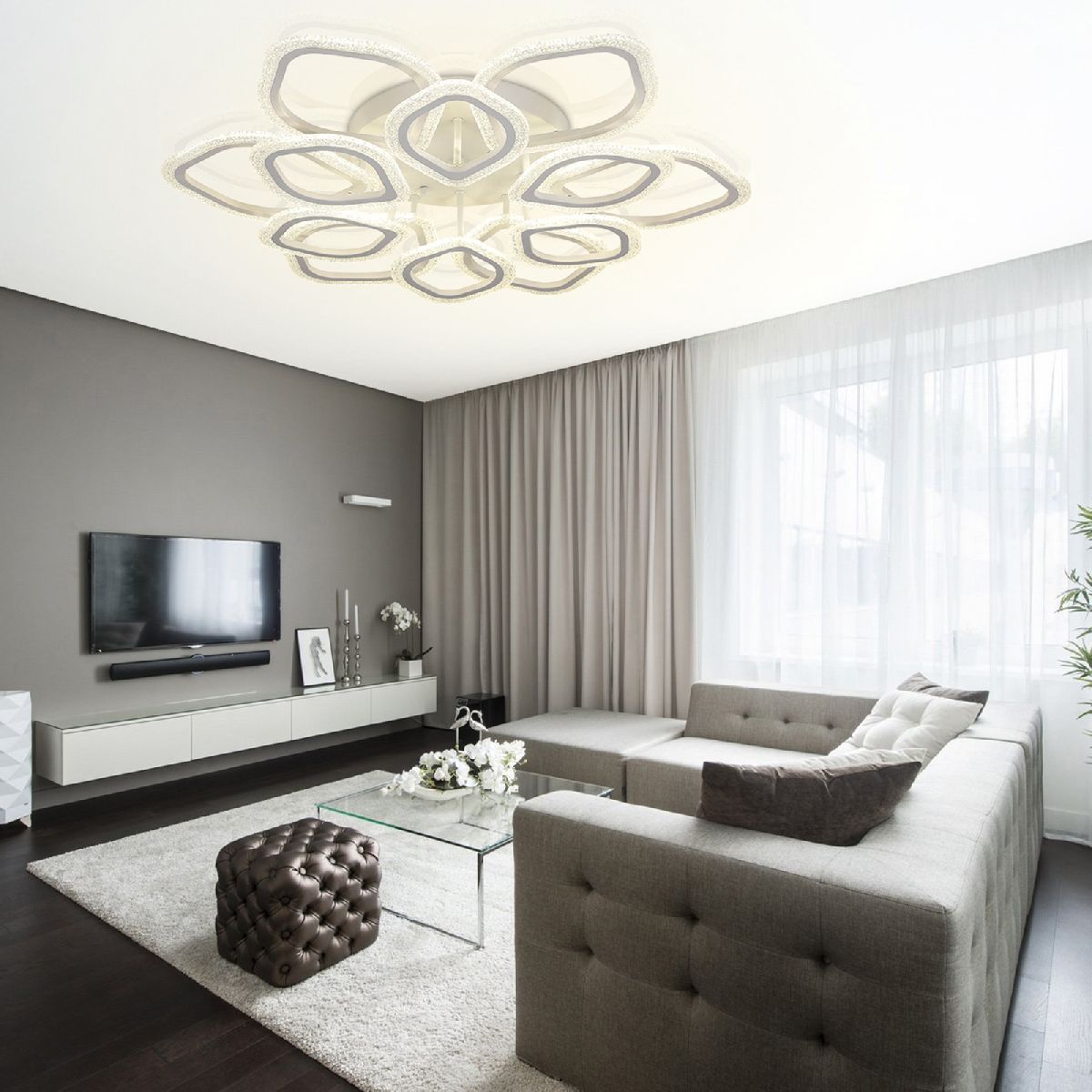 потолочная люстра natali kovaltseva angel led lamps 81193
