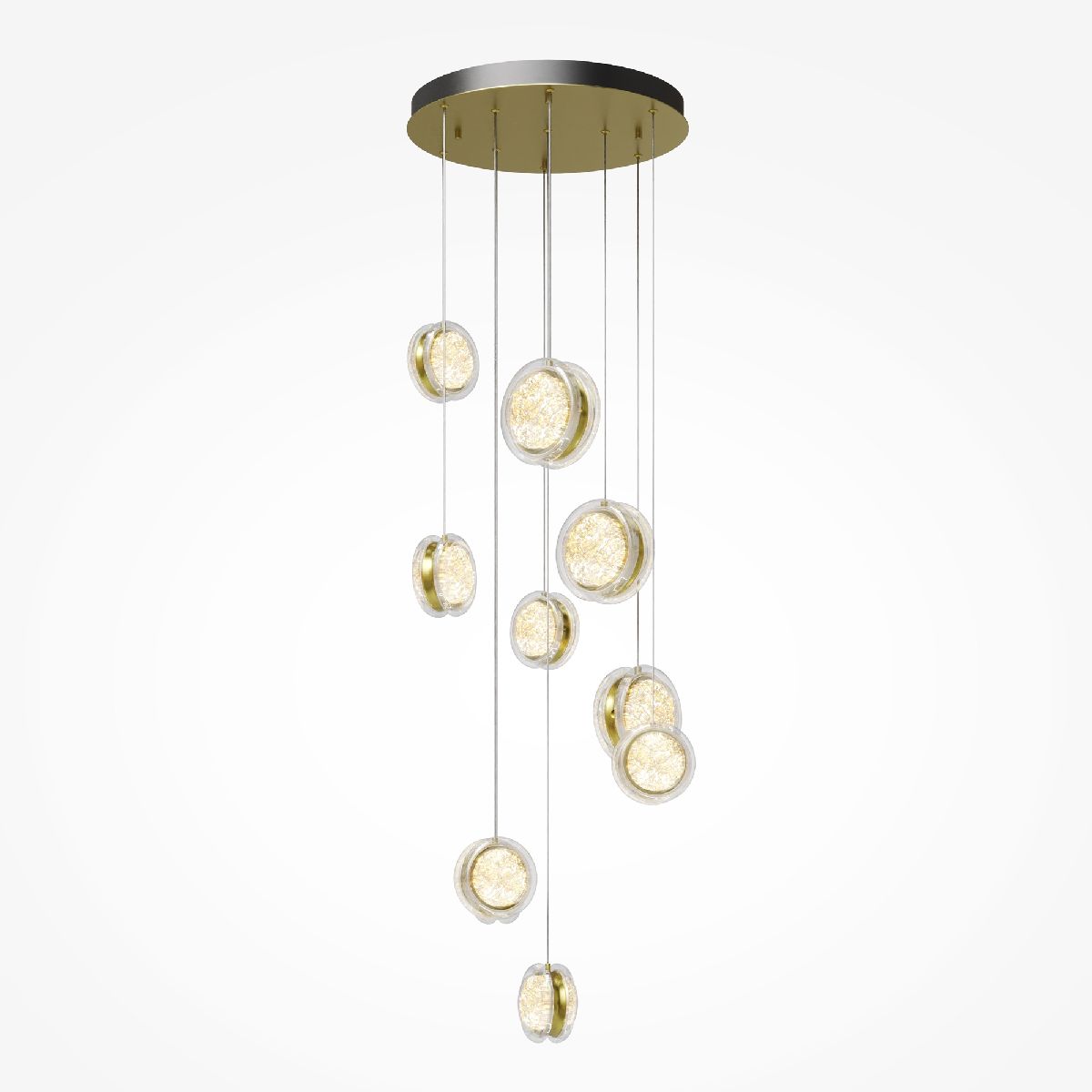 каскадная люстра maytoni pharao mod361pl-l41bs3k